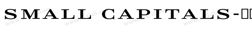 Small Capitals字体转换 Small Capitals字体转换